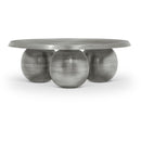 Meridian Globus Silver Coffee Table IMAGE 1