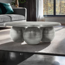 Meridian Globus Silver Coffee Table IMAGE 2