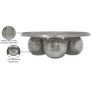 Meridian Globus Silver Coffee Table IMAGE 7