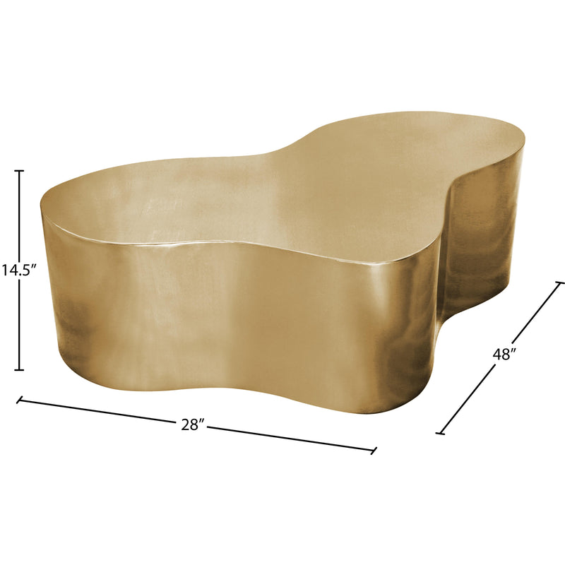 Meridian Tevere Gold Coffee Table IMAGE 6