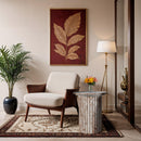  Meridian Genoa Cream Marble End Table IMAGE 2