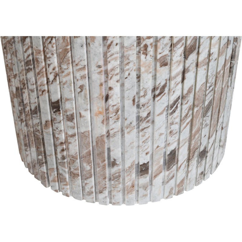 Meridian Genoa Brown Marble Dining Table IMAGE 6