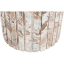 Meridian Genoa Brown Marble End Table IMAGE 6