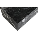 Meridian Bolzano Black Marble Coffee Table IMAGE 4