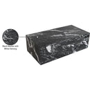 Meridian Bolzano Black Marble Coffee Table IMAGE 6