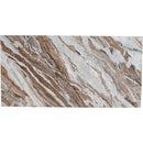 Meridian Bolzano Brown Marble Coffee Table IMAGE 4