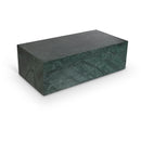 Meridian Bolzano Green Marble Coffee Table IMAGE 1