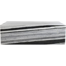 Meridian Bolzano Black Marble Coffee Table IMAGE 3
