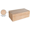 Meridian Bolzano Beige Travertine Coffee Table IMAGE 7