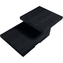 Meridian Spencer Black Oak Veneer Coffee Table IMAGE 5