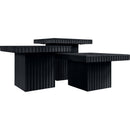 Meridian Spencer Black Oak Veneer Coffee Table IMAGE 6