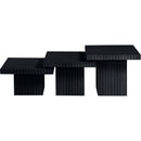 Meridian Spencer Black Oak Veneer Coffee Table IMAGE 7