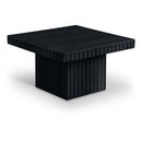 Meridian Spencer Black Oak Veneer Coffee Table IMAGE 1
