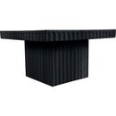 Meridian Spencer Black Oak Veneer Coffee Table IMAGE 3