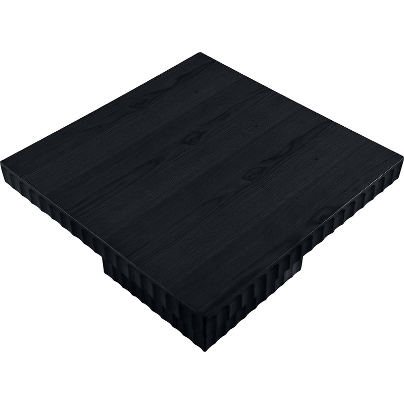 Meridian Spencer Black Oak Veneer Coffee Table IMAGE 5