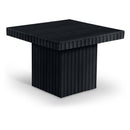 Meridian Spencer Black Oak Veneer Coffee Table IMAGE 1
