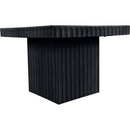 Meridian Spencer Black Oak Veneer Coffee Table IMAGE 3