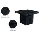 Meridian Spencer Black Oak Veneer Coffee Table IMAGE 9