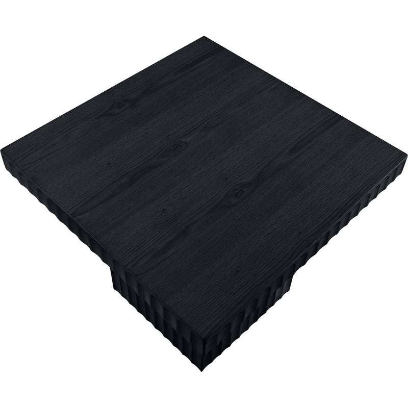 Meridian Spencer Black Oak Veneer Coffee Table IMAGE 5