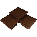 Meridian Spencer Brown Oak Veneer Coffee Table IMAGE 10