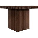 Meridian Spencer Brown Oak Veneer Coffee Table IMAGE 3