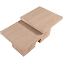 Meridian Spencer Natural Oak Veneer Coffee Table IMAGE 5