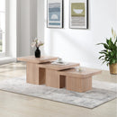 Meridian Spencer Natural Oak Veneer Coffee Table IMAGE 3