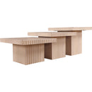 Meridian Spencer Natural Oak Veneer Coffee Table IMAGE 5