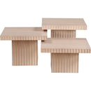 Meridian Spencer Natural Oak Veneer Coffee Table IMAGE 8