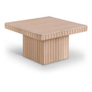Meridian Spencer Natural Oak Veneer Coffee Table IMAGE 1