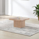Meridian Spencer Natural Oak Veneer Coffee Table IMAGE 2