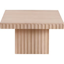 Meridian Spencer Natural Oak Veneer Coffee Table IMAGE 4