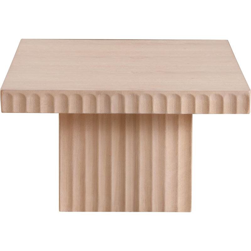 Meridian Spencer Natural Oak Veneer Coffee Table IMAGE 4