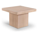 Meridian Spencer Natural Oak Veneer Coffee Table IMAGE 1