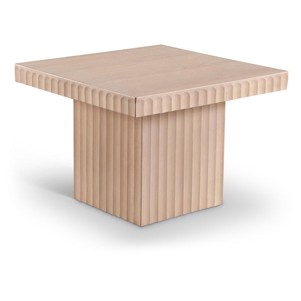 Meridian Spencer Natural Oak Veneer Coffee Table IMAGE 1