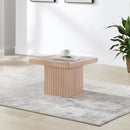Meridian Spencer Natural Oak Veneer Coffee Table IMAGE 2