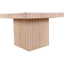 Meridian Spencer Natural Oak Veneer Coffee Table IMAGE 3