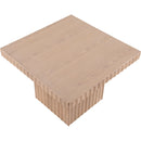 Meridian Spencer Natural Oak Veneer Coffee Table IMAGE 5