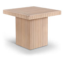 Meridian Spencer Natural Oak Veneer Coffee Table IMAGE 1