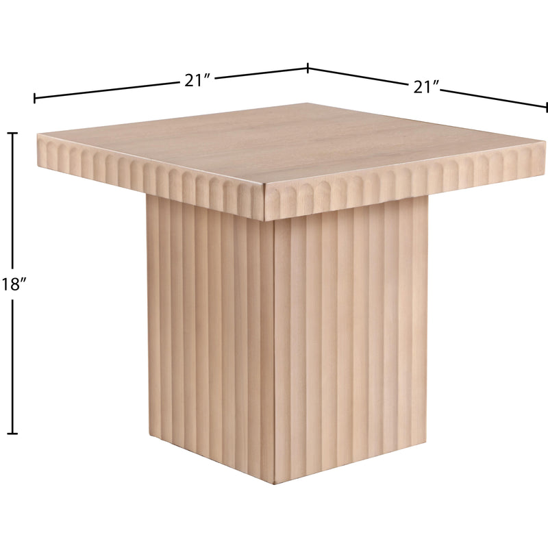 Meridian Spencer Natural Oak Veneer Coffee Table IMAGE 8