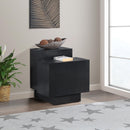 Meridian Mateo Black End Table IMAGE 2