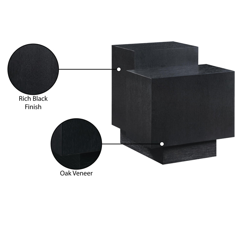 Meridian Mateo Black End Table IMAGE 8