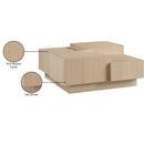 Meridian Mateo Natural Coffee Table IMAGE 8