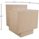 Meridian Mateo Natural End Table IMAGE 7