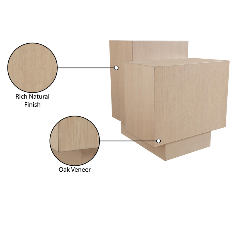 Meridian Mateo Natural End Table IMAGE 8