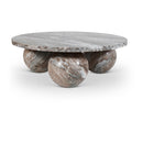 Meridian Spherical Brown Coffee Table (4 Boxes) IMAGE 1