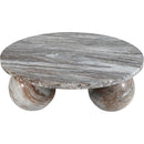 Meridian Spherical Brown Coffee Table (4 Boxes) IMAGE 4
