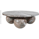 Meridian Spherical Brown Coffee Table (4 Boxes) IMAGE 7