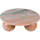 Meridian Spherical Pink Forest Coffee Table (4 Boxes) IMAGE 4