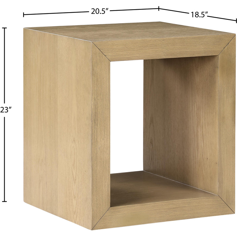 Meridian Alma Natural End Table IMAGE 8